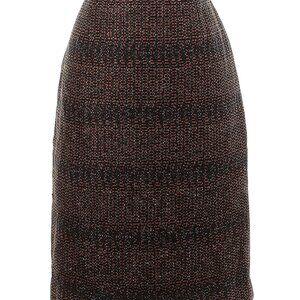 Nanette Lepore Pencil Skirt with Metallic Thread, 2
